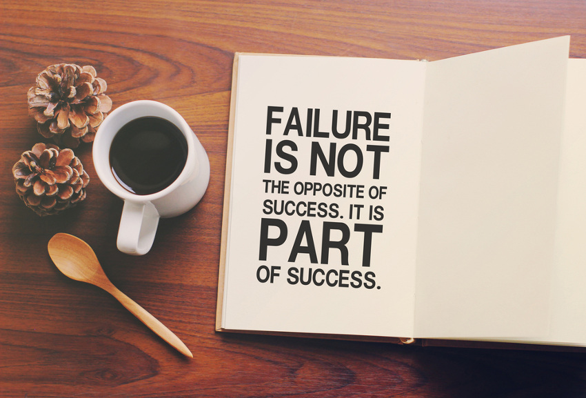 Failure is one of the most powerful teachers that you will ever encounter. In fact, I would contend that failure is vital to success. It shows us immediately when we veer away from our chosen path and destination. It allows us to correct our course, and to strengthen our intelligence and creativity.