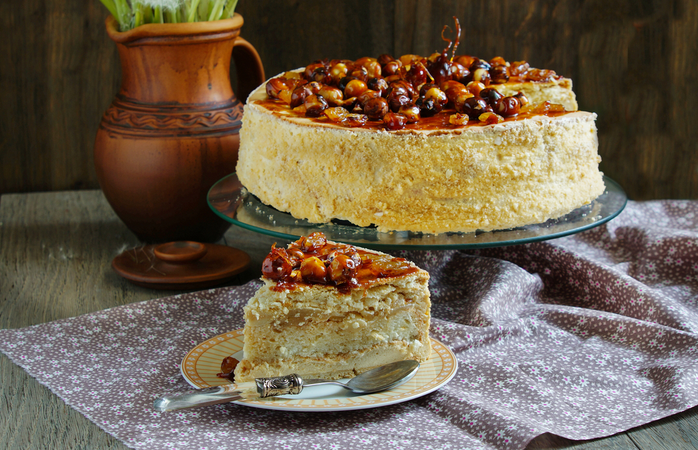 delicious-looking cake