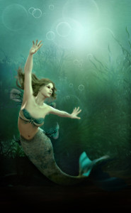 mermaid underwater