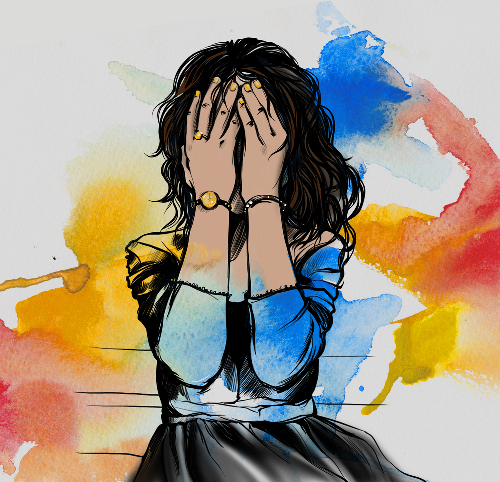 frustrated woman